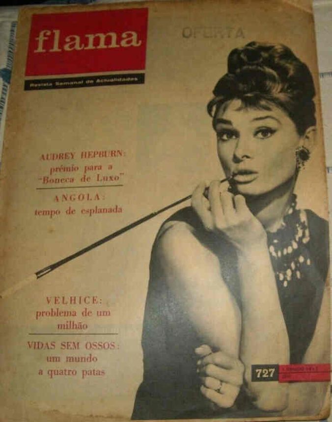 FLAMA magazine side cover Issue 727 9 February 1962