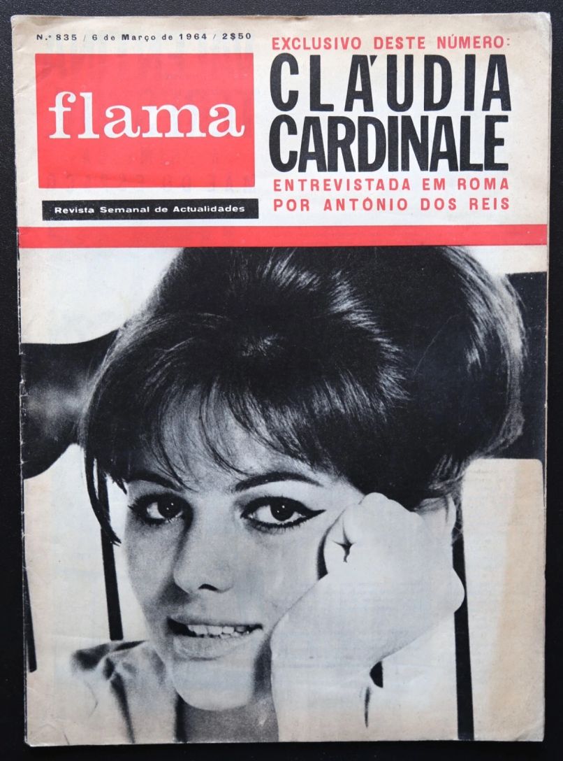 FLAMA magazine side cover Issue 835 6 March 1964