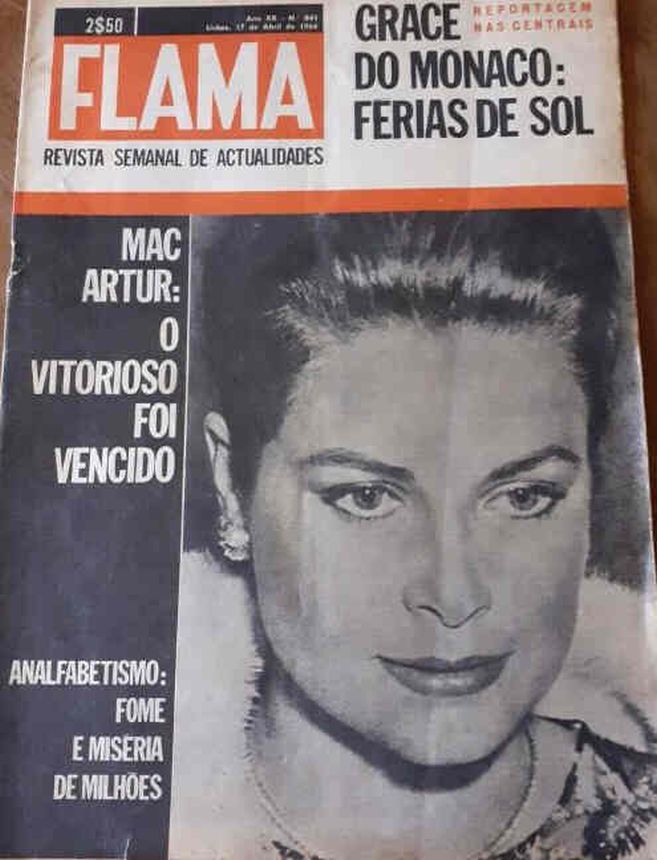 FLAMA magazine side cover Issue 841 17 April 1964