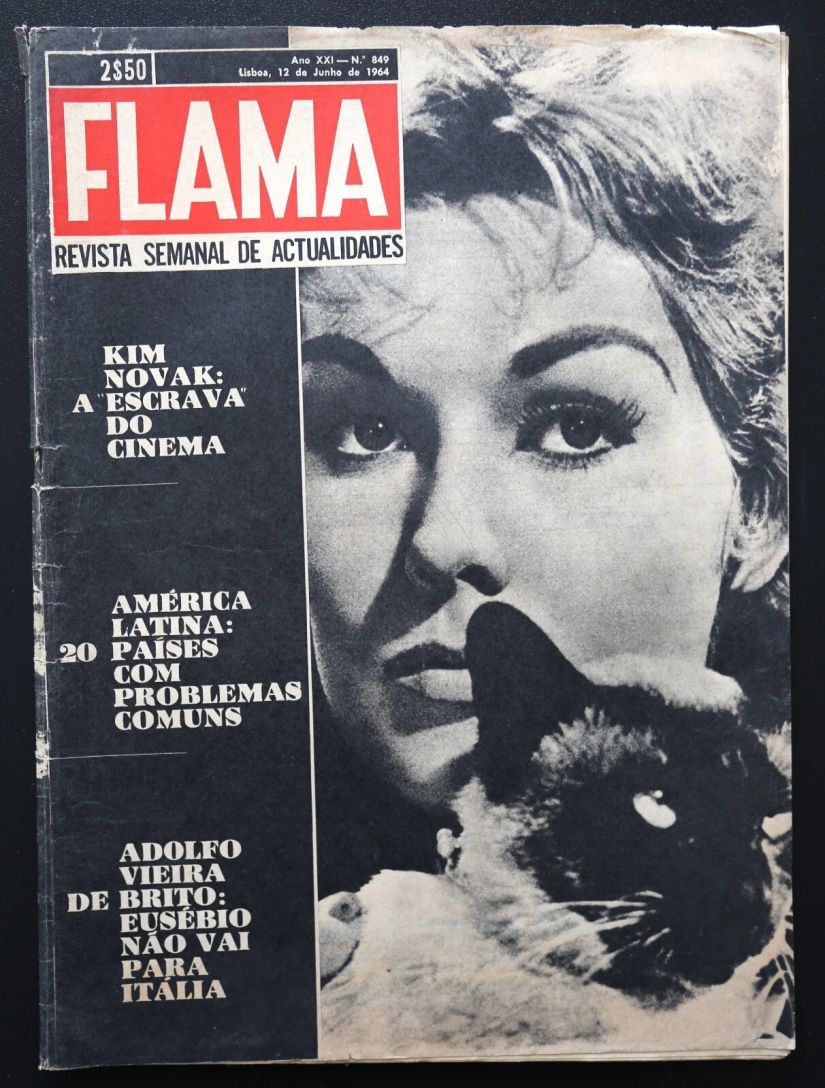 FLAMA magazine side cover Issue 849 12 June 1964