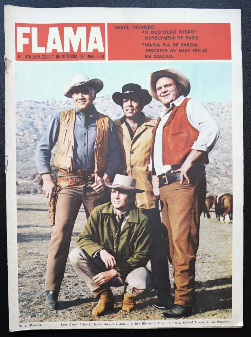 FLAMA magazine side cover Issue 970 7 October 1966