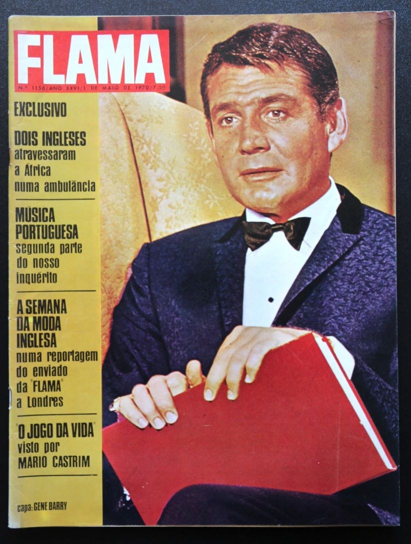 FLAMA magazine side cover Issue 1156 1 May 1970