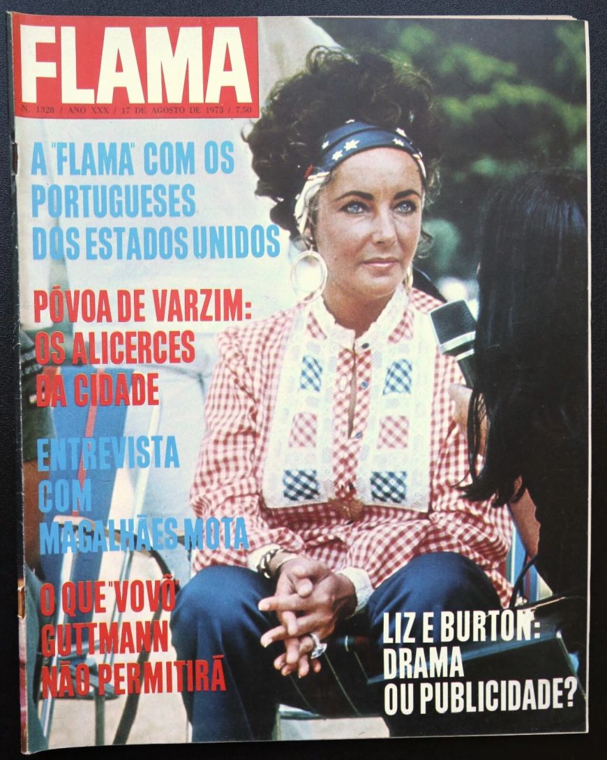 FLAMA magazine side cover Issue 1328 17 August 1973