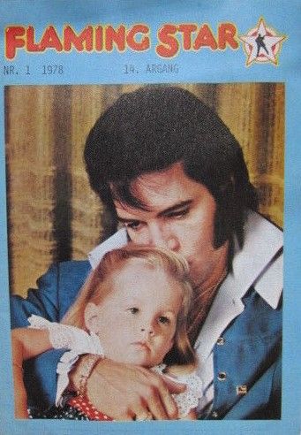 FLAMING STAR magazine side cover Issue 1   1978