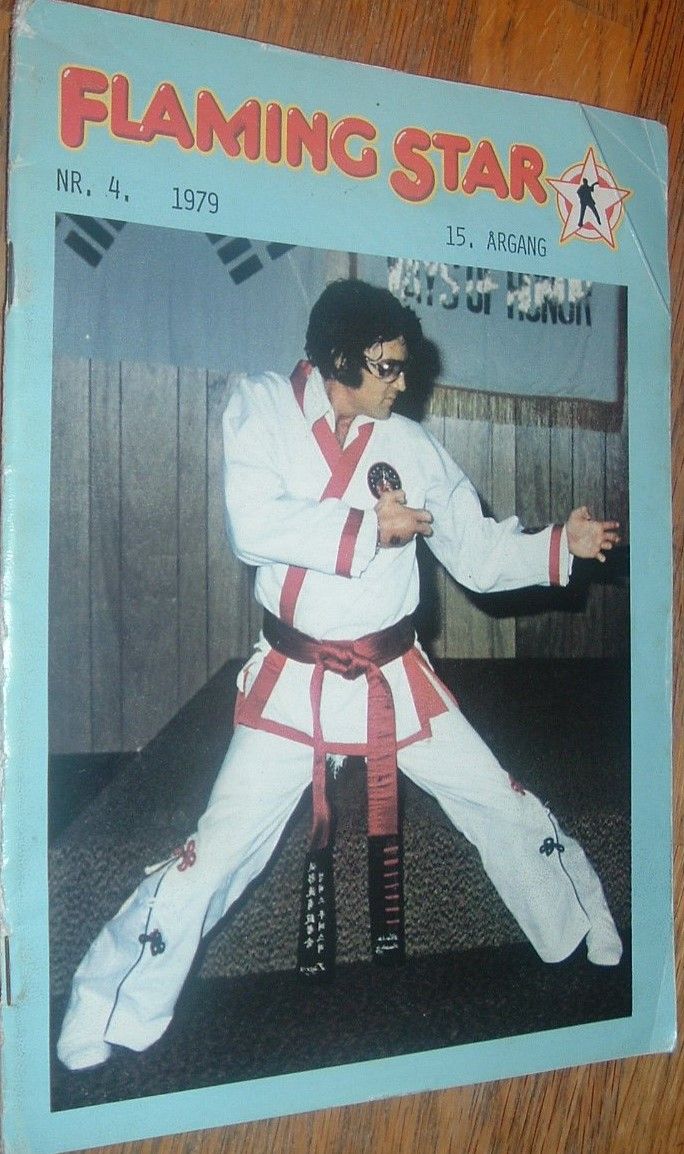FLAMING STAR magazine side cover Issue 4   1979