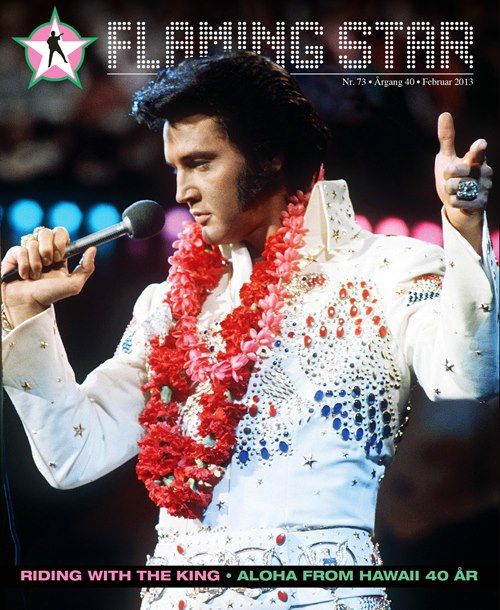FLAMING STAR magazine side cover Issue 73  February 2013