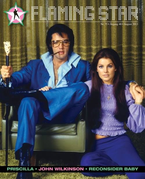 FLAMING STAR magazine side cover Issue 75  August 2013