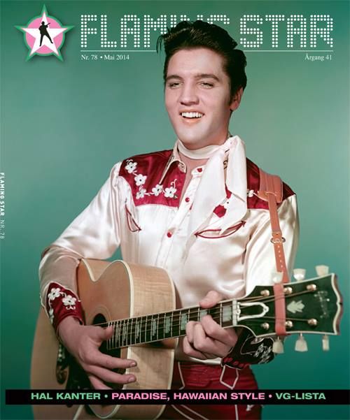 FLAMING STAR magazine side cover Issue 78  May 2014