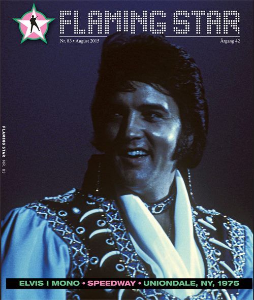 FLAMING STAR magazine side cover Issue 83  August 2015