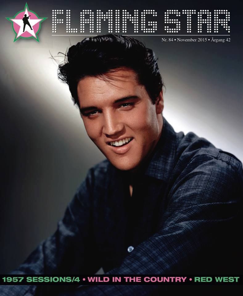 FLAMING STAR magazine side cover Issue 84  November 2015