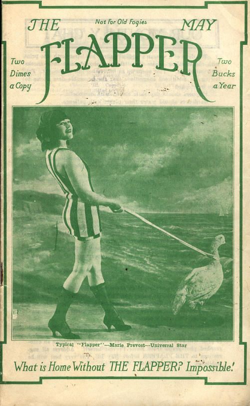 FLAPPER | THE magazine side cover May 1922