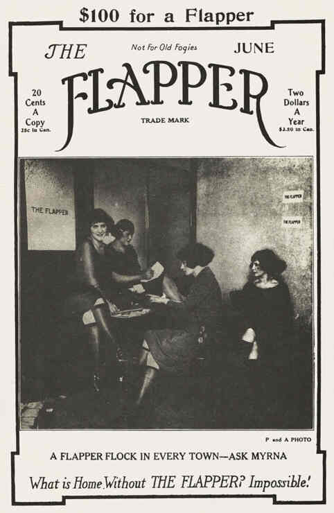 FLAPPER | THE magazine side cover June 1922