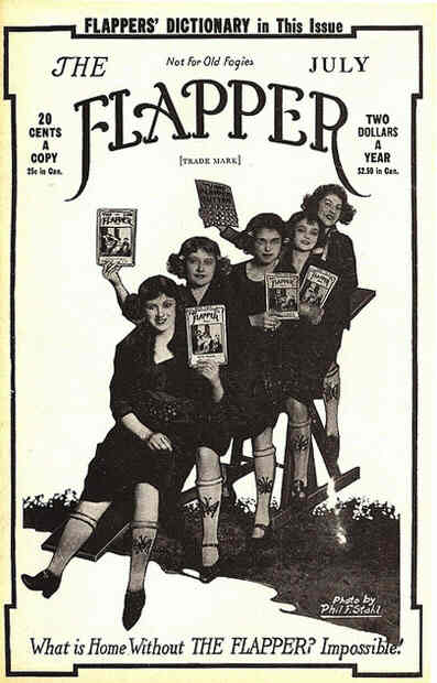 FLAPPER | THE magazine side cover July 1922