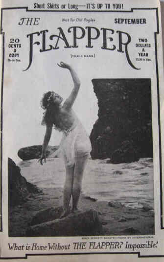 FLAPPER | THE magazine side cover September 1922