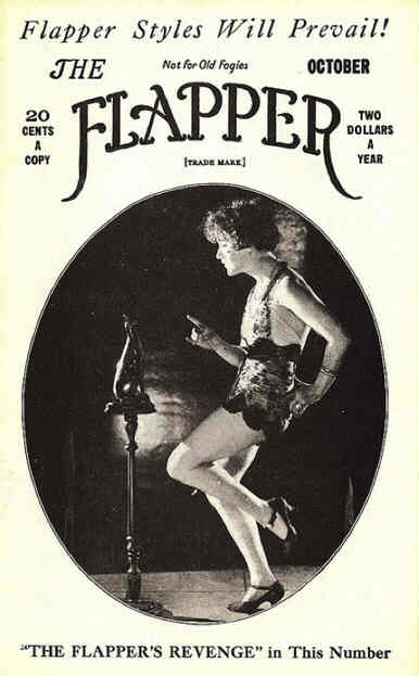 FLAPPER | THE magazine side cover October 1922