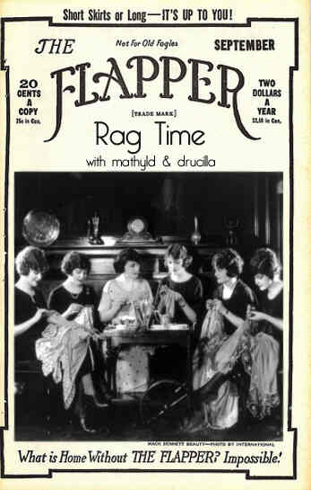 FLAPPER | THE magazine side cover September 1923