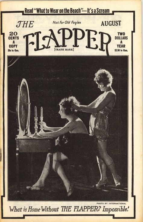 FLAPPER | THE magazine side cover  August 1922