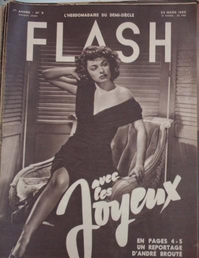 FLASH magazine side cover Issue 9 23 March 1950