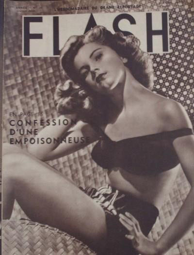 FLASH magazine side cover Issue 11 6 April 1950