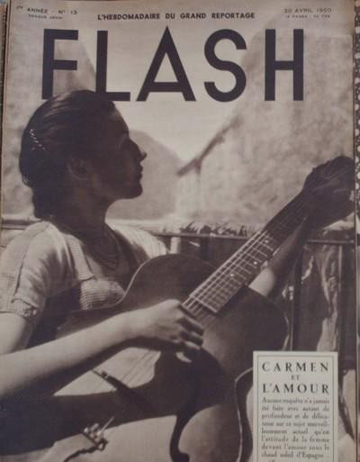FLASH magazine side cover Issue 13 20 April 1950
