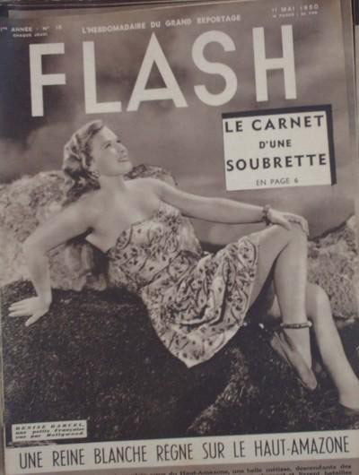 FLASH magazine side cover Issue 16 11 May 1950