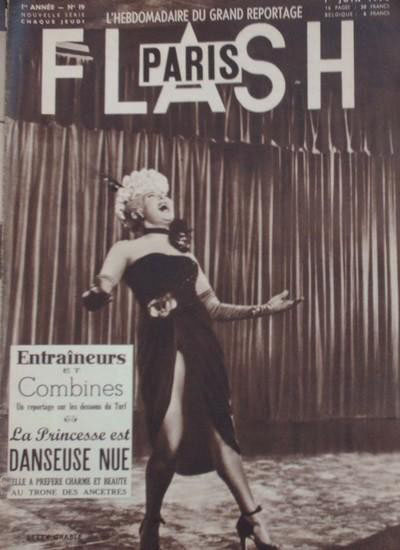 FLASH magazine side cover Issue 19 1 June 1950