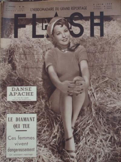 FLASH magazine side cover Issue 20 8 June 1950