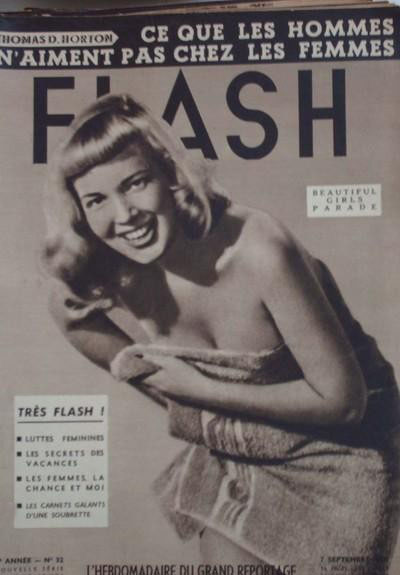 FLASH magazine side cover Issue 32 7 September 1950