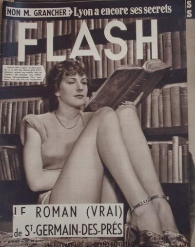 FLASH magazine side cover Issue 36 5 October 1950