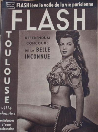 FLASH magazine side cover Issue 37 12 October 1950
