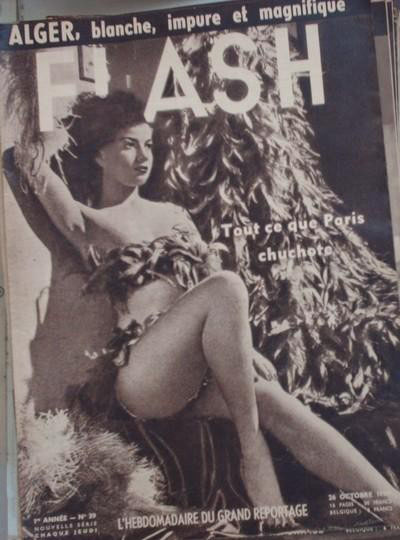 FLASH magazine side cover Issue 39 26 October 1950