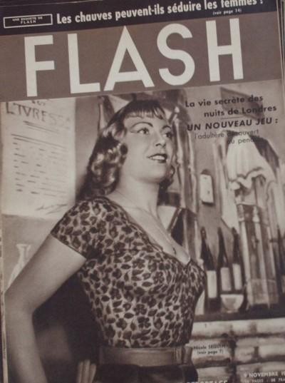 FLASH magazine side cover Issue 41 9 November 1950