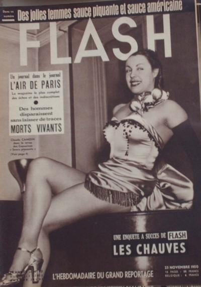 FLASH magazine side cover Issue 43 23 November 1950