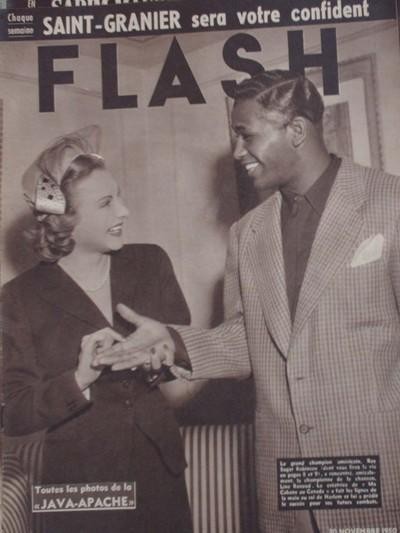 FLASH magazine side cover Issue 44 30 November 1950