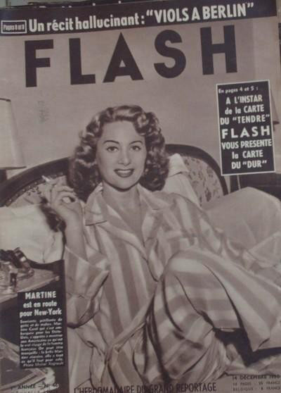 FLASH magazine side cover Issue 46 14 December 1950