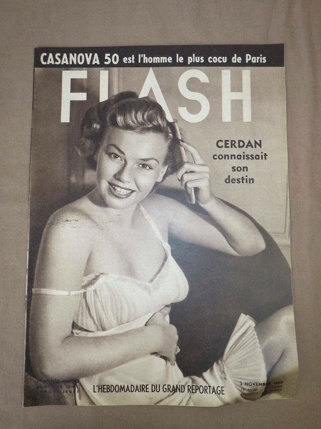 FLASH magazine side cover Issue 40 2 November 1950