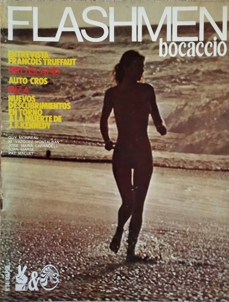 FLASHMEN magazine side cover Issue 34   
