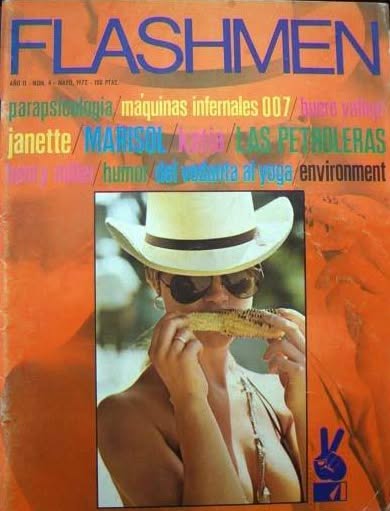 FLASHMEN magazine side cover Issue 4   1972
