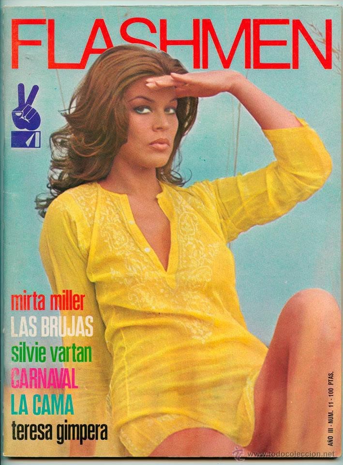 FLASHMEN magazine side cover Issue 11  November 1973