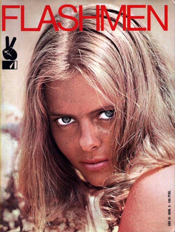 FLASHMEN magazine side cover Issue 9   1973