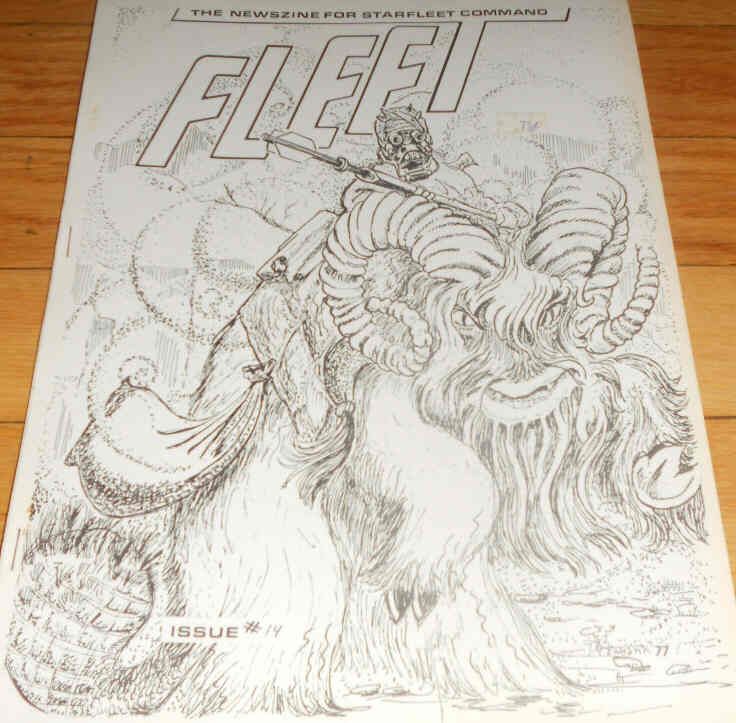 FLEET magazine side cover Issue 14 August 1977