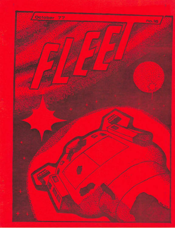 FLEET magazine side cover Issue 16 October 1977