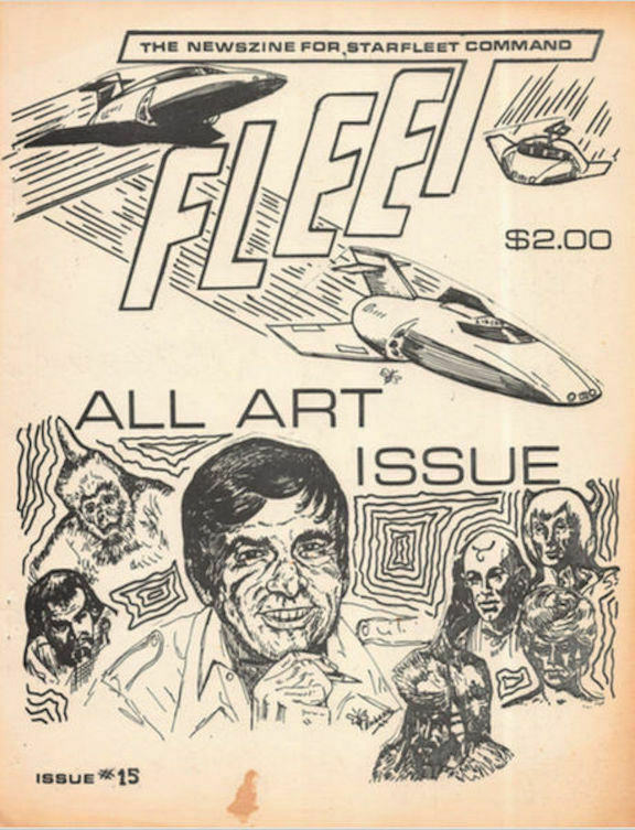 FLEET magazine side cover Issue 15   1977