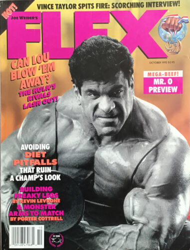 FLEX magazine side cover  October 1992