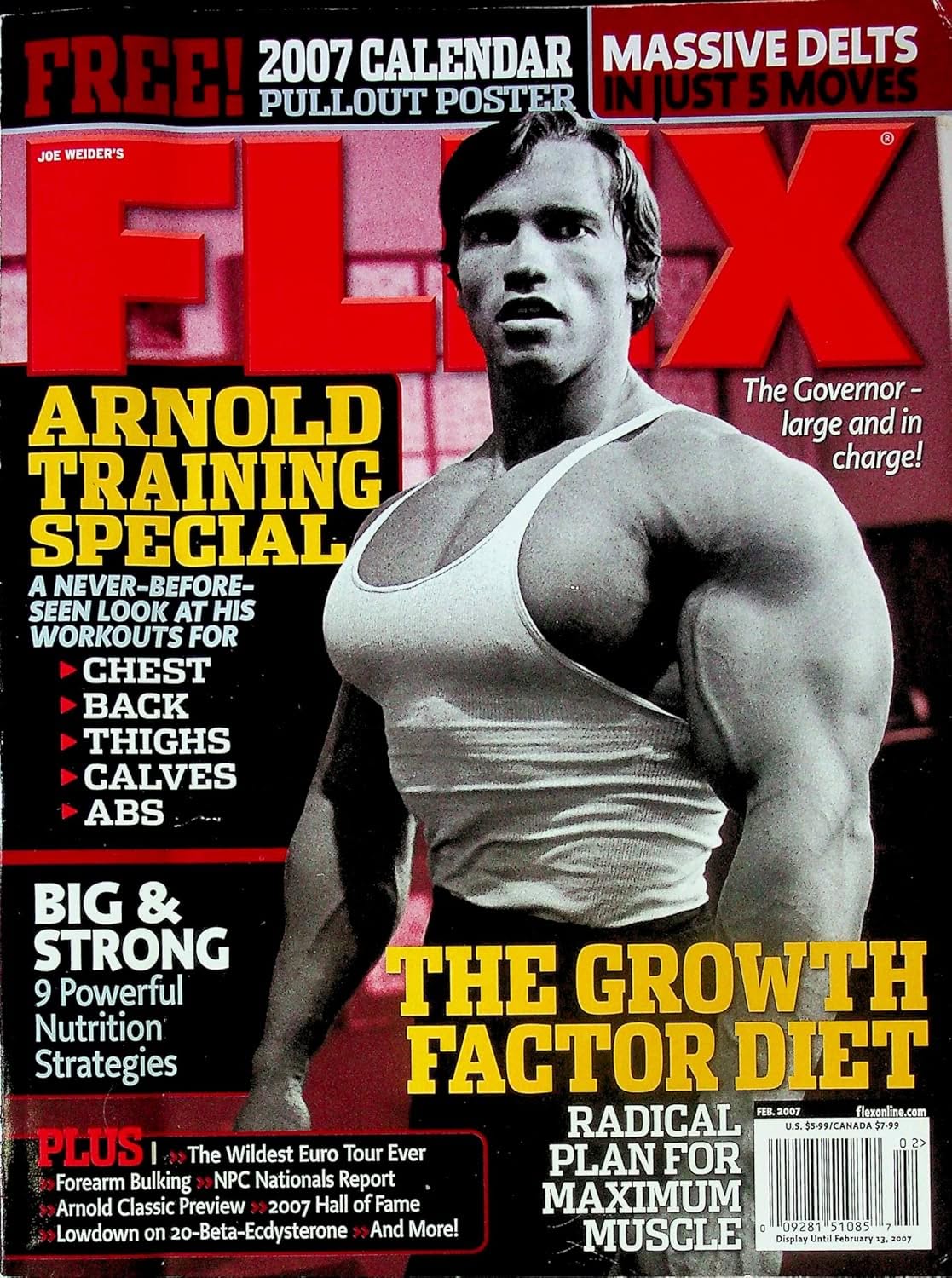 FLEX magazine side cover  February 2007