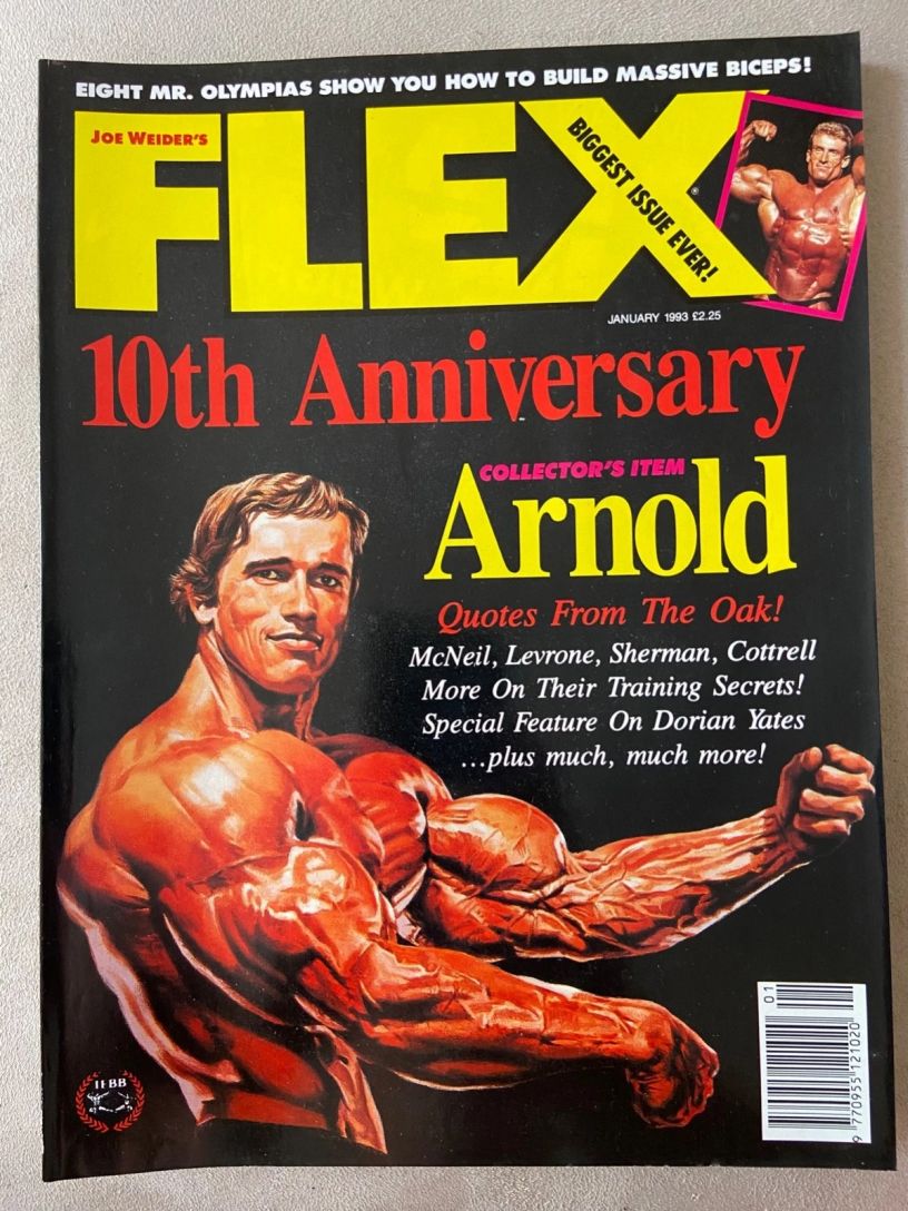 FLEX UK magazine side cover  January 1993