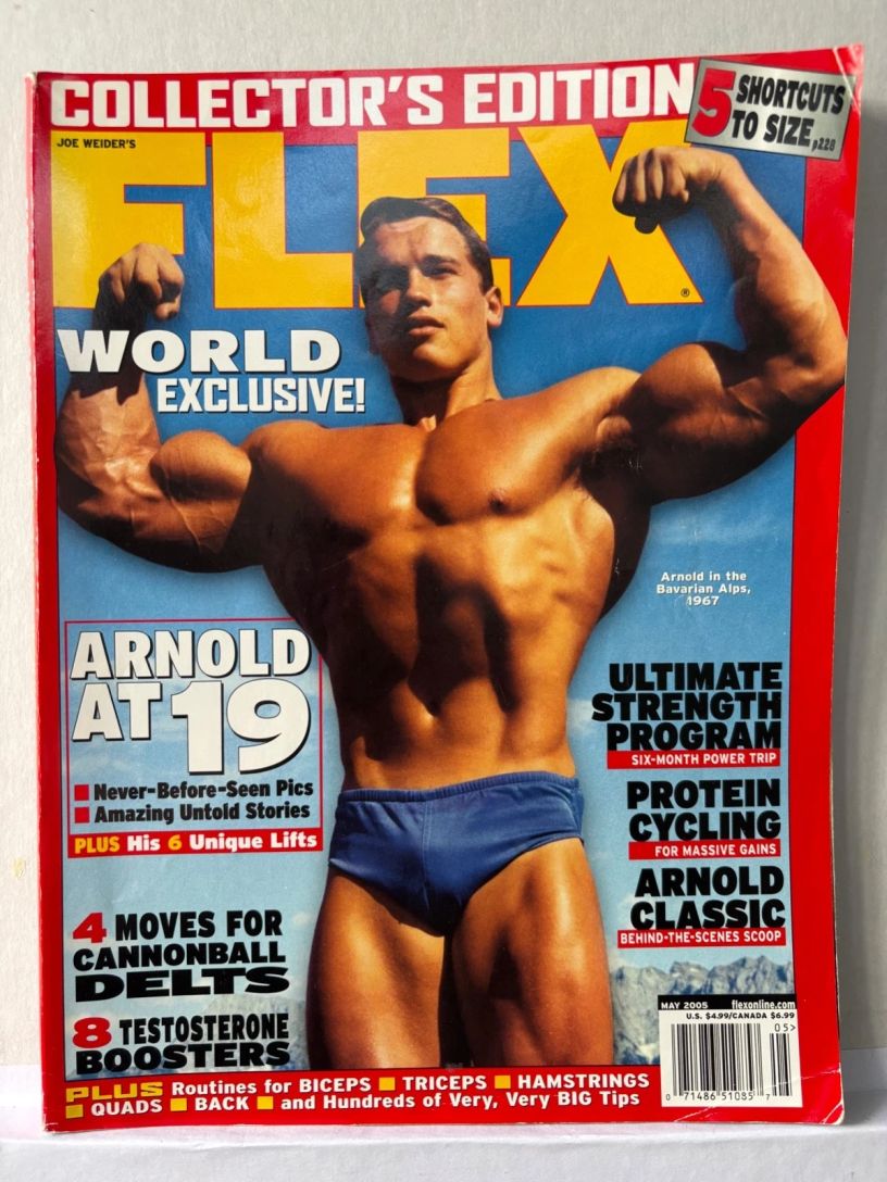 FLEX magazine side cover  May 2005