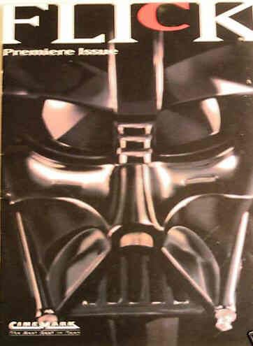 FLICK (Cinemark) magazine side cover Issue 1  2005