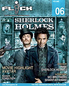 FLICK (Indonesia) magazine side cover Issue 6 January 2010