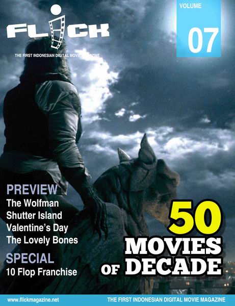 FLICK (Indonesia) magazine side cover Issue 7 February 2010